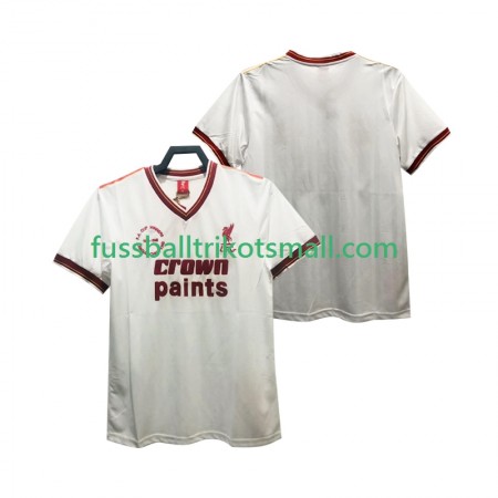 Fußballtrikots Liverpool 1985 Retro 1986 Kurzarm Auswärts-trikot kaufen
